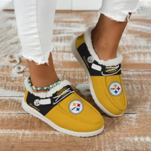 Pittsburgh Steelers Fuzzy Dude Shoes Winter Collection AMCFDUDE000059