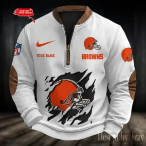 Cleveland Browns Personalized Print Vintage Sweatshirt AMCPVS008