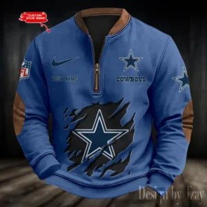 Dallas Cowboys Personalized Print Vintage Sweatshirt AMCPVS009