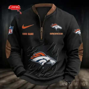 Denver Broncos Personalized Print Vintage Sweatshirt AMCPVS010