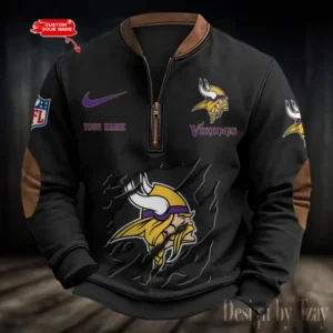 Minnesota Vikings Personalized Print Vintage Sweatshirt AMCPVS021
