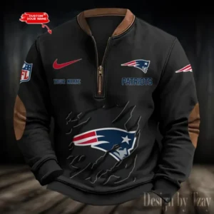 New England Patriots Personalized Print Vintage Sweatshirt AMCPVS022