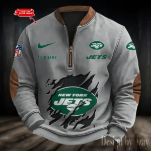 New York Jets Personalized Print Vintage Sweatshirt AMCPVS025