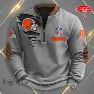 Cleveland Browns Personalized Print Vintage Sweatshirt AMCPVS040