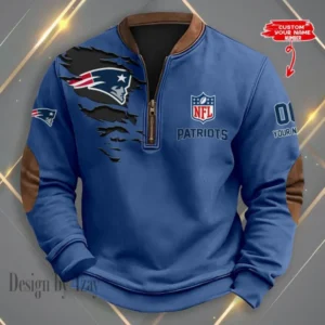 New England Patriots Personalized Print Vintage Sweatshirt AMCPVS054