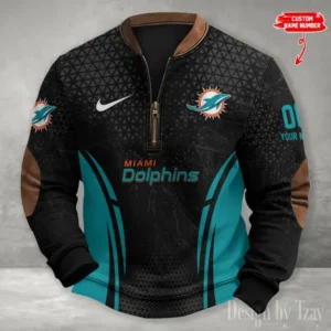 Miami Dolphins Personalized Print Vintage Sweatshirt AMCPVS084