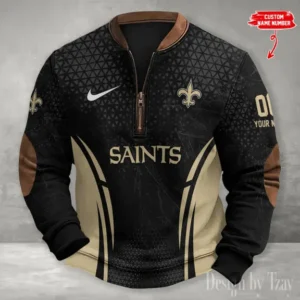 New Orleans Saints Personalized Print Vintage Sweatshirt AMCPVS087