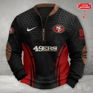 San Francisco 49ers Personalized Print Vintage Sweatshirt AMCPVS092
