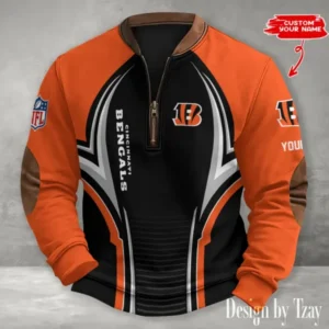 Cincinnati Bengals Personalized Print Vintage Sweatshirt AMCPVS103