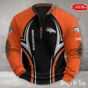 Denver Broncos Personalized Print Vintage Sweatshirt AMCPVS106