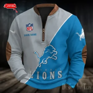 Detroit Lions Personalized Print Vintage Sweatshirt AMCPVS139