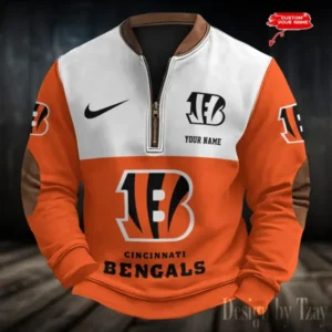 Cincinnati Bengals Personalized Print Vintage Sweatshirt AMCPVS167