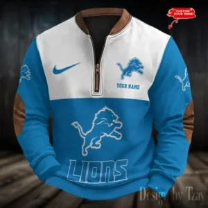 Detroit Lions Personalized Print Vintage Sweatshirt AMCPVS171