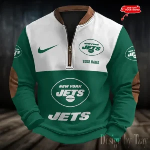 New York Jets Personalized Print Vintage Sweatshirt AMCPVS153