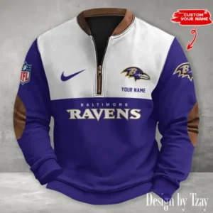Baltimore Ravens Personalized Print Vintage Sweatshirt AMCPVS112