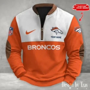 Denver Broncos Personalized Print Vintage Sweatshirt AMCPVS119