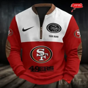 San Francisco 49ers Personalized Print Vintage Sweatshirt AMCPVS182