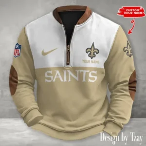 New Orleans Saints Personalized Print Vintage Sweatshirt AMCPVS190