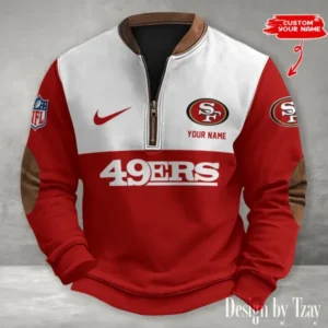 San Francisco 49ers Personalized Print Vintage Sweatshirt AMCPVS195