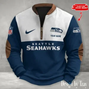 Seattle Seahawks Personalized Print Vintage Sweatshirt AMCPVS196
