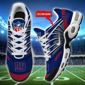 New York Giants Personalized Plus T-N Youth Sneakers AMCTNS0067