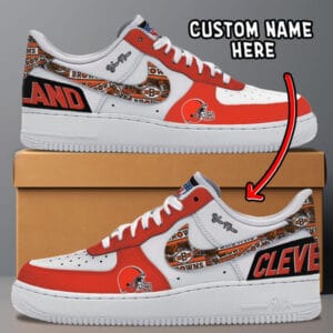 Cleveland Browns Personalized New Collection Trending Air Force 1 AMCAF1S0005