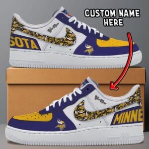 Minnesota Vikings Personalized New Collection Trending Air Force 1 AMCAF1S0003