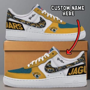 Jacksonville Jaguars Personalized New Collection Trending Air Force 1 AMCAF1S0008