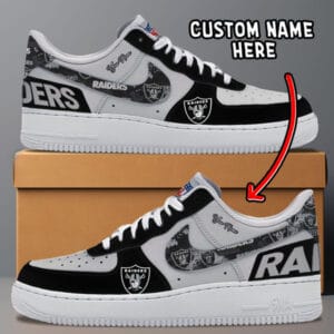 Las Vegas Raiders Personalized New Collection Trending Air Force 1 AMCAF1S0012
