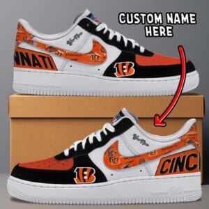 Cincinnati Bengals Personalized New Collection Trending Air Force 1 AMCAF1S0022