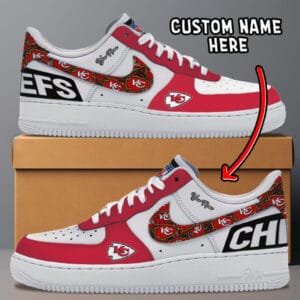 Kansas City Chiefs Personalized New Collection Trending Air Force 1 AMCAF1S0017