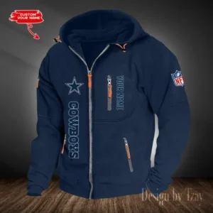 Dallas Cowboys Hooded Cardigan Zip Hoodie AMCCZH197