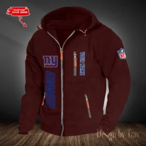 New York Giants Hooded Cardigan Zip Hoodie AMCCZH212