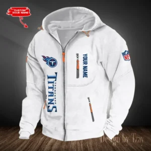 Tennessee Titans Hooded Cardigan Zip Hoodie AMCCZH219