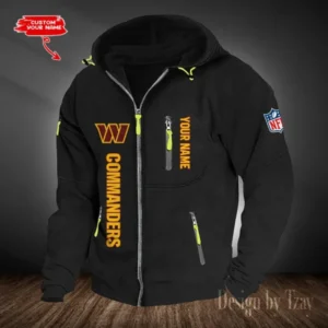 Washington Commanders Hooded Cardigan Zip Hoodie AMCCZH220