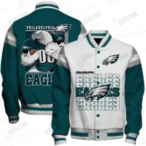 Philadelphia Eagles Super Bowl LIX Champions Varsity Jacket AMCVJK0000259