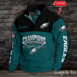 Philadelphia Eagles Super Bowl LIX Champions Sport Print Sweatshirt AMCDBH00433