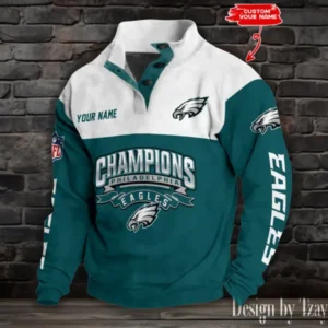 Philadelphia Eagles Super Bowl LIX Champions Sport Print Sweatshirt AMCDBH00434
