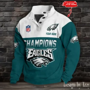 Philadelphia Eagles Super Bowl LIX Champions Sport Print Sweatshirt AMCDBH00435