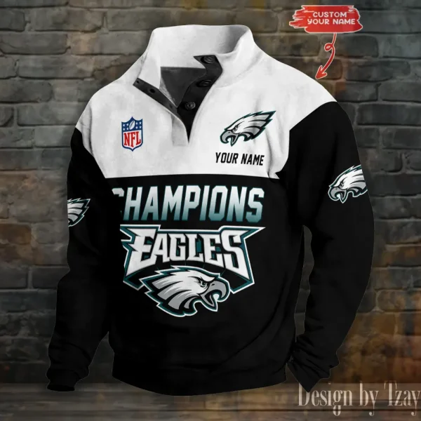 Philadelphia Eagles Super Bowl LIX Champions Sport Print Sweatshirt AMCDBH00436