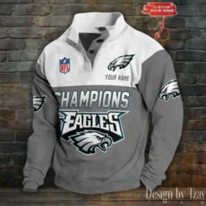 Philadelphia Eagles Super Bowl LIX Champions Sport Print Sweatshirt AMCDBH00437