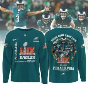 Philadelphia Eagles Super Bowl LIX Champions Sweatshirt AMCWSS00050