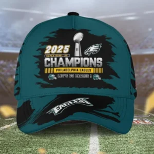 Philadelphia Eagles Super Bowl LIX Champions Classic Cap AMCCAP00033