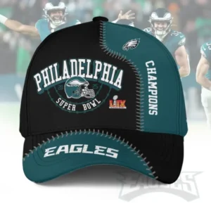 Philadelphia Eagles Super Bowl LIX Champions Classic Cap AMCCAP00034
