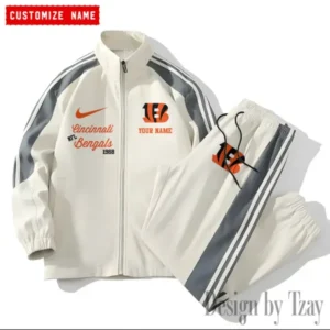Cincinnati Bengals New Style Versatile Sports Set Jacket And Pants AMCVSS2PS039