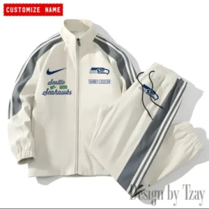 Seattle Seahawks New Style Versatile Sports Set Jacket And Pants AMCVSS2PS061