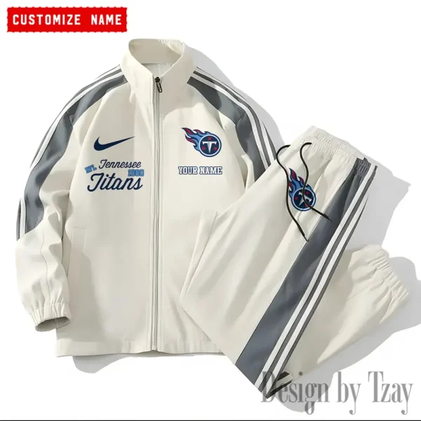 Tennessee Titans New Style Versatile Sports Set Jacket And Pants AMCVSS2PS063