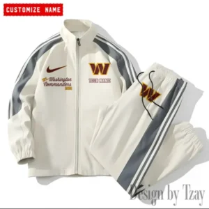 Washington Commanders New Style Versatile Sports Set Jacket And Pants AMCVSS2PS064