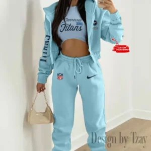 Tennessee Titans Women’s Outfit Winter Athleisure 3 Piece Set AMCWAL3PS063