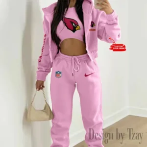 Arizona Cardinals Women’s Outfit Winter Athleisure 3 Piece Set AMCWAL3PS066